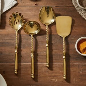 Brass Serving Spoon